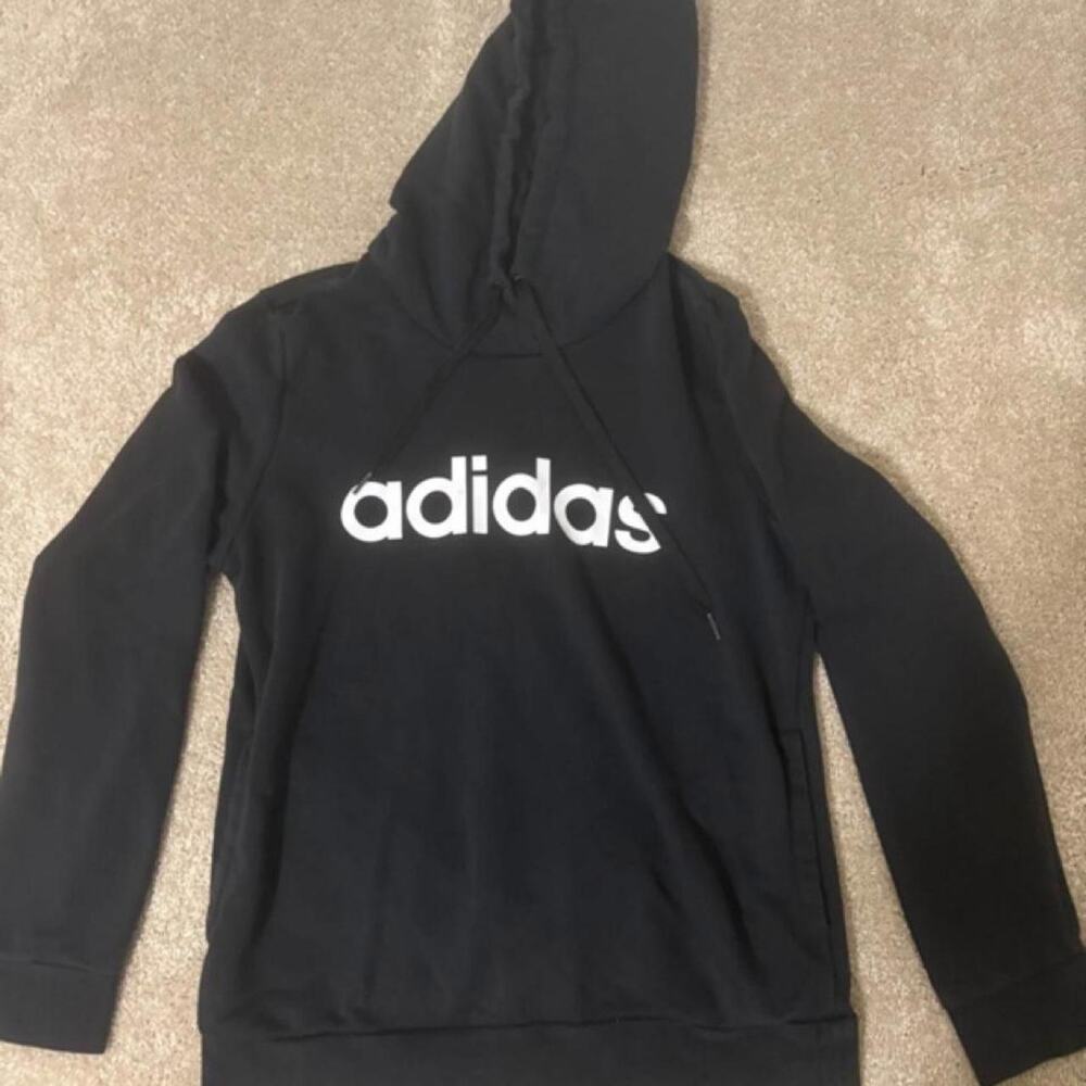 Black adidas hoodie